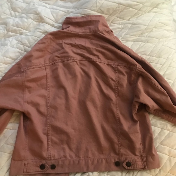 Urban Outfitters Pink Trucker Jacket - Picture 4 of 5
